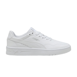 Кроссовки Puma Wmns Court Lally 'White Cool Light Grey', белый 400367 02 | white/white/cool light grey