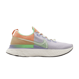 Кроссовки Nike Wmns React Infinity Run Flyknit 'Sail Multi', разноцветный dc0706 111 | sail/sail/light orewood brown