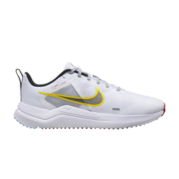 Кроссовки Nike Wmns Downshifter 12 'White Citron Pulse', белый dd9294 102 | white/citron pulse/baltic blue/black