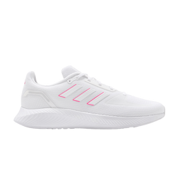 Кроссовки Adidas Wmns Runfalcon 2.0 'White Screaming Pink', белый fy9623 | cloud white/cloud white/screaming pink