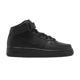 Кроссовки Nike Wmns Air Force 1 '07 Mid 'Triple Black', черный dd9625 001 | black/black/black