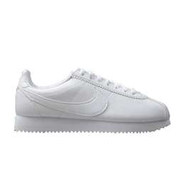 Кроссовки Nike Wmns Classic Cortez Leather 'White', белый 807471 102 | white/white