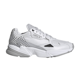 Кроссовки Adidas Wmns Falcon 'Crystal White Polka', белый ef4983 | crystal white/core black/grey two