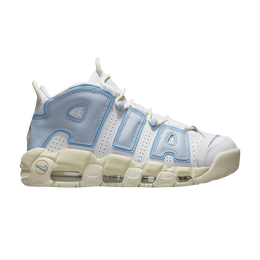 Кроссовки Nike Wmns Air More Uptempo 'White Ocean Bliss', белый fd9869 100 | white/ocean bliss/blue chill/coconut milk