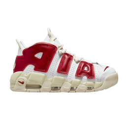 Кроссовки Nike Wmns Air More Uptempo 'White Red Sail', белый fn3497 100 | white/university red/sail