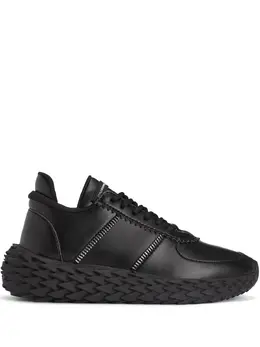 Кроссовки Urchin на фактурной подошве Giuseppe Zanotti, черный 18436730 | черный