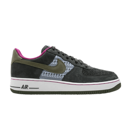Кроссовки Nike Wmns Air Force 1 Premium 'Nordic Pack', серый 308038 431 | aluminum/army olive-dk charcoal