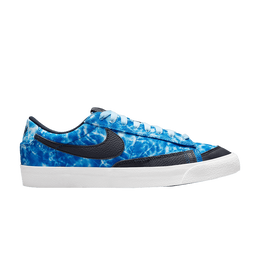 Кроссовки Nike Wmns Blazer Low '77 'Acid Wash', синий dm3038 400 | hyper royal/black/white