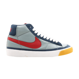 Кроссовки Nike W'S Blazer Mid, серый 306499 061 | greystone/varsity red mid navy