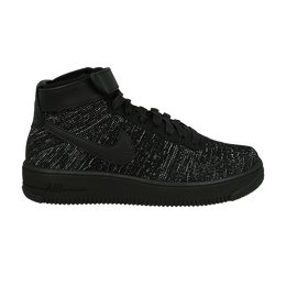 Кроссовки Nike Wmns Air Force 1 Flyknit 'Black', черный 818018 002 | black/black-white