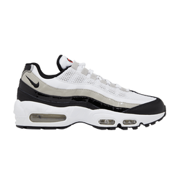 Кроссовки Nike Wmns Air Max 95 'Light Iron Ore Black', белый dr2550 100 | white/light iron ore/university red/black