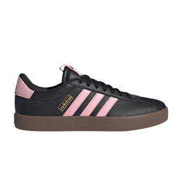 Кроссовки Adidas Wmns VL Court 3.0 'Black Pink', черный id9071 | core black/core black/gold metallic