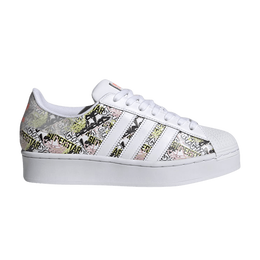 Кроссовки Adidas Wmns Superstar Bold 'Graffiti Print', белый fx3533 | cloud white/core black/silver metallic