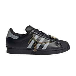 Кроссовки Adidas Wmns Superstar 'Sneaker Queen', черный gz8403 | core black/core black/gold metallic