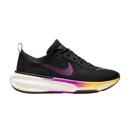 Кроссовки Nike Wmns ZoomX Invincible 3 'Black Hyper Violet', черный dr2660 006 | black/laser orange/coconut milk/hyper violet
