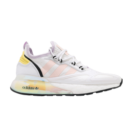 Кроссовки Adidas Wmns ZX 2K Boost 'White Pink Tint', белый fy3028 | footwear white/pink tint/core black