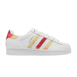 Кроссовки Adidas Wmns Superstar 'White Dreamy Color Pop', белый fy7250 | cloud white/crew red/hi-res yellow