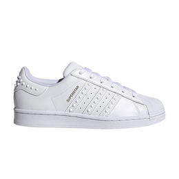 Кроссовки Adidas Wmns Superstar 'Studded Rivets', белый fv3397 | cloud white/cloud white/gold metallic