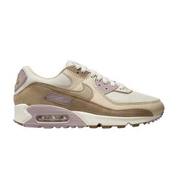 Кроссовки Nike Wmns Air Max 90 'Brown Kelp Light Violet Ore', коричневый dq0885 300 | brown kelp/light violet ore/rattan/khaki