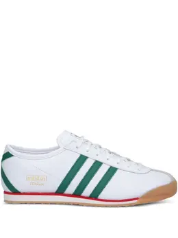Итальянские кожаные кроссовки с тремя полосками 70-х годов Adidas, белый 31454635 | белый