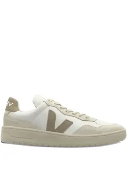 Кроссовки из кожи и замши Veja, белый 31336054 | белый