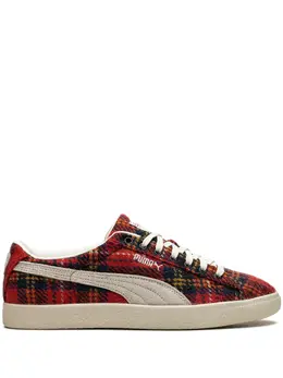 Кроссовки Suede VTG Harris Tweed Frosted Ivory/Red Puma, красный 22681562 | красный