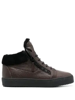Кроссовки May Lond Giuseppe Zanotti, коричневый 18618271 | коричневый