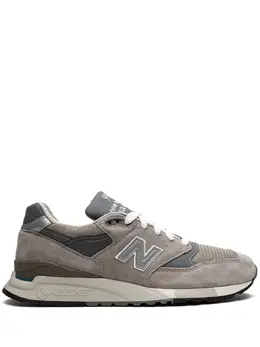 Кроссовки 998 "Серо-серебристые", сделано в США New Balance, нейтральный 20454403 | нейтральные цвета