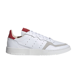 Кроссовки Adidas Supercourt 'White Scarlet', белый ef9181 | cloud white/cloud white/scarlet