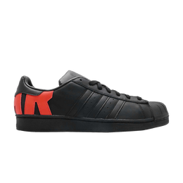 Кроссовки Adidas Superstar 'Heel Logo', черный b37981 | core black/core black/orange