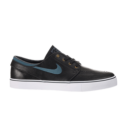 Кеды Nike Zoom Stefan Janoski Premium SB 'Black Night Factor', черный 375361 007 | black/night factor/metallic gold