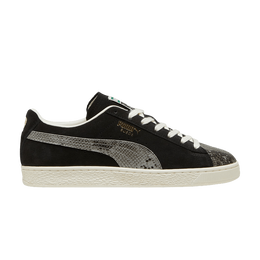 Кроссовки Puma Suede 'Split - Smokey Grey Snakeskin', черный 398706 02 | black/smokey grey/frosted ivory
