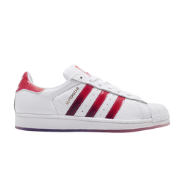 Кроссовки Adidas Superstar 'White Pink Energy Ink', белый eg8132 | footwear white/shock pink/energy ink