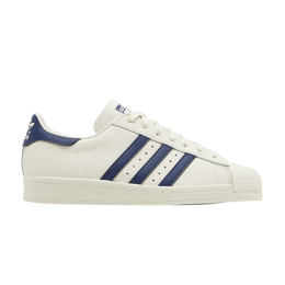 Кроссовки Adidas Superstar 82 'White Dark Blue', белый gz1537 | cloud white/dark blue/off white
