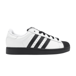 Кроссовки Adidas Superstar 2 'White Black Sole', белый ji0124 | cloud white/core black/cloud white