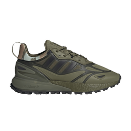 Кроссовки Adidas ZX 2K Boost 2.0 Trail 'Focus Olive Camo', зеленый gz7784 | focus olive/core black/focus olive