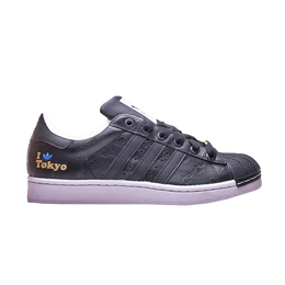 Кроссовки Adidas Superstar 2 City Version 'Tokyo', черный 132313 | black/black/white