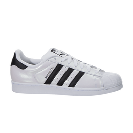 Кроссовки Adidas Superstar 'Metallic White Black', белый s75873 | footwear white/core black/core black