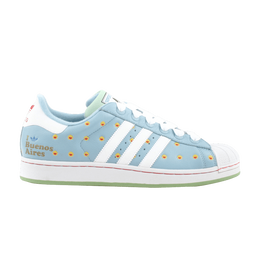 Кроссовки Adidas Superstar 2 City Ve 'Buenos Aires', синий 132316 | arg.bl/white/keylime