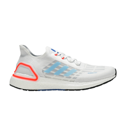 Кроссовки Adidas UltraBoost Summer.Rdy 'White Glory Blue', белый eg0751 | cloud white/glory blue/solar red