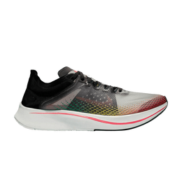 Кроссовки Nike Zoom Fly SP Fast 'Black Red Orbit Green', черный bv6105 001 | black/red orbit/off white/lucid green