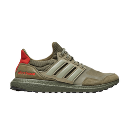 Кроссовки Adidas UltraBoost S&L 'Raw Khaki', зеленый ef1978 | raw khaki/trace cargo/solar red