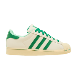 Кроссовки Adidas Ravi Restaurant x Superstar 'Ecru Tint Green', кремовый hq3609 | ecru tint/green/beam green