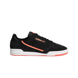 Кроссовки Adidas Continental 80 Suede 'Black Orange', черный ee4178 | core black/real lilac/easy orange
