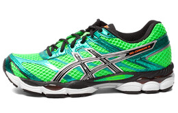Кроссовки мужские Gel-Cumulus 16 с низким верхом цвета мох/серый/серебристый Asics t439n-8599