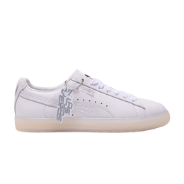 Кроссовки Puma Wmns Clyde 'Club Las Vegas', белый 404550 01 | warm white/white/silver