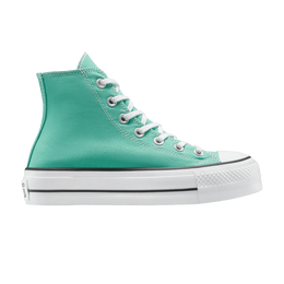 Кроссовки Converse Wmns Chuck Taylor All Star Lift Platform High 'Archive Sea Green', бирюзовый a12955f | archive sea green/white/black