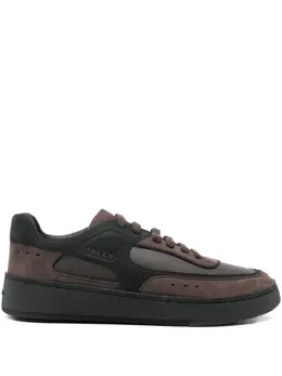 Bally leather panelled sneakers 31364614