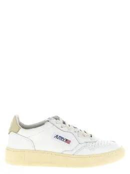 Autry-Medalist Low Sneakers Beige-Uomo 52481665073492