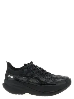Hoka One One-Mach X Caged Sneakers Nero-Donna 52486433636692
